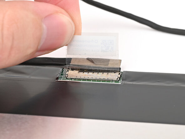 Framework Laptop 16 eDP Cable Replacement, Disconnect the eDP cable: step 28, image 3 of 3