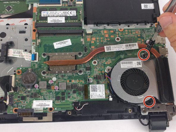 HP Pavilion 15-ab243cl Cooling Fan Replacement, Cooling Fan: crwdns2935265:09crwdnd2935265:02crwdnd2935265:03crwdne2935265:0