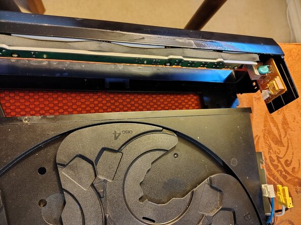 Sony CDP-CE275 CD Player Belt Replacement, Remove front panel: step 2, image 3 of 3