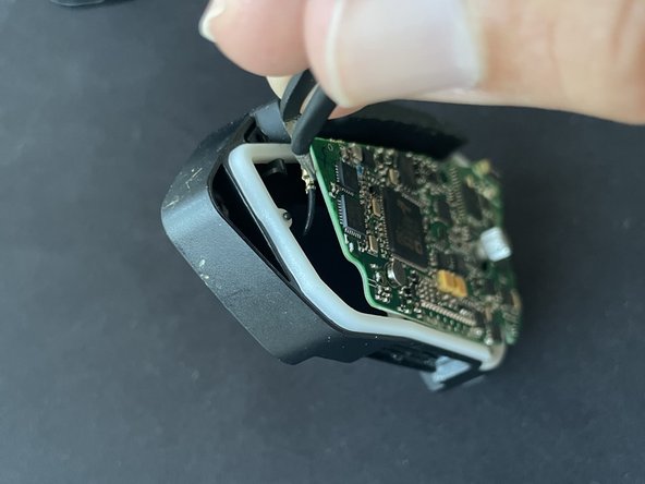 Sena 30K Rechargeable battery Replacement, Remove the cable of the mesh antenna: step 5, image 2 of 2