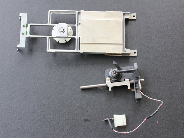 Apple Disk II Floppy Disk Subsystem Teardown and Optical Drive Conversion, Tray and other components: step 13, image 1 of 1