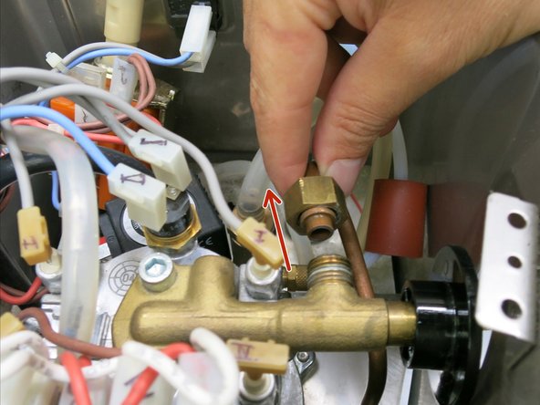 Gaggia Classic Steam Valve replacement, Remove Attachments From Steam Valve: step 4, image 3 of 3