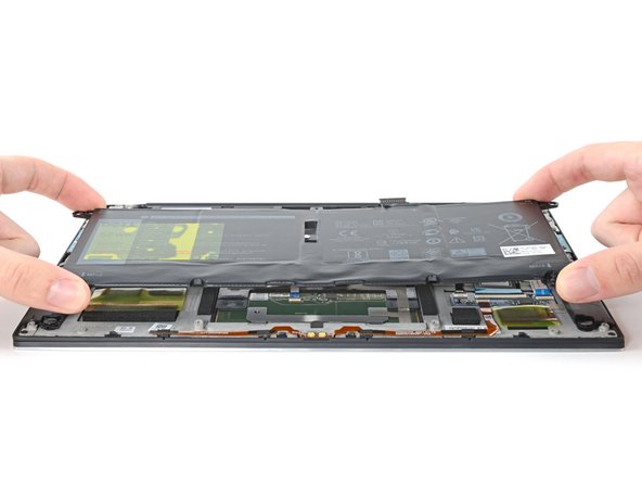 Dell XPS 13 9305 Battery Replacement, Remove the battery: crwdns2935265:06crwdnd2935265:02crwdnd2935265:03crwdne2935265:0