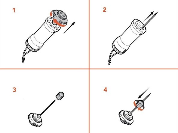 Expedition Sewing Awl, Installing a needle: crwdns2935265:05crwdnd2935265:01crwdnd2935265:03crwdne2935265:0