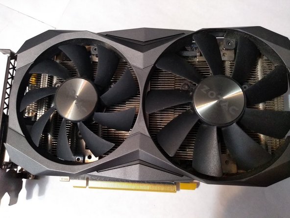 Zotac GTX 1080 Ti Mini Fans Replacement: crwdns2935265:08crwdnd2935265:02crwdnd2935265:03crwdne2935265:0