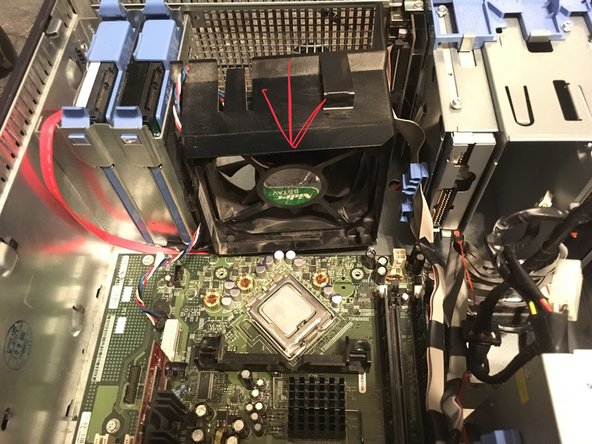 Dell Optiplex GX620 Fan Replacement: stap 0, afbeelding 3 van 3