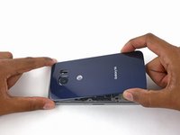 Samsung Galaxy S6 Edge Rear Glass Adhesive Replacement