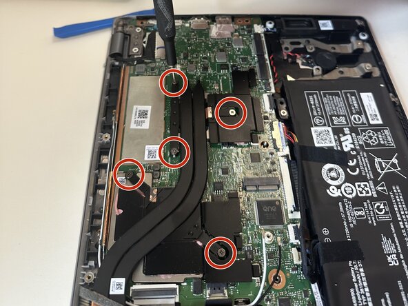 Acer Swift X N20C12 Heatsink Replacement, Heatsink: crwdns2935265:03crwdnd2935265:01crwdnd2935265:02crwdne2935265:0