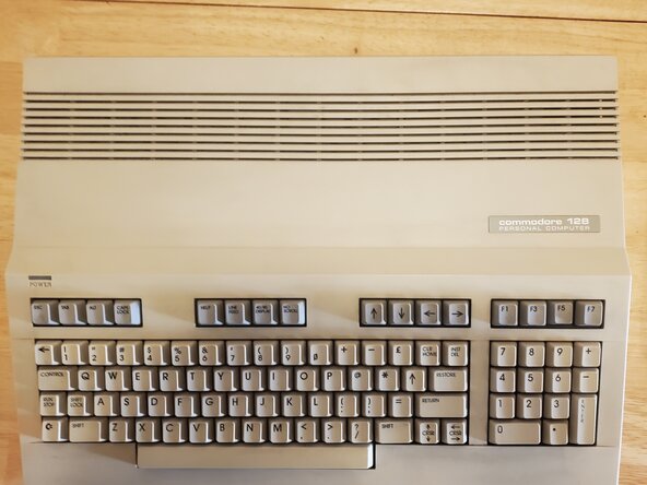 Commodore 128 Teardown, Cover Remove: step 2, image 1 of 1