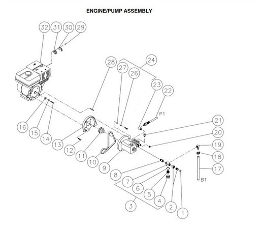 Mi-T-M Pressure Washer HSP-2403-1MGH (2017) Help: Learn How to Fix
