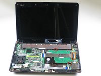 Asus Eee PC 1005HA Hard Drive Replacement