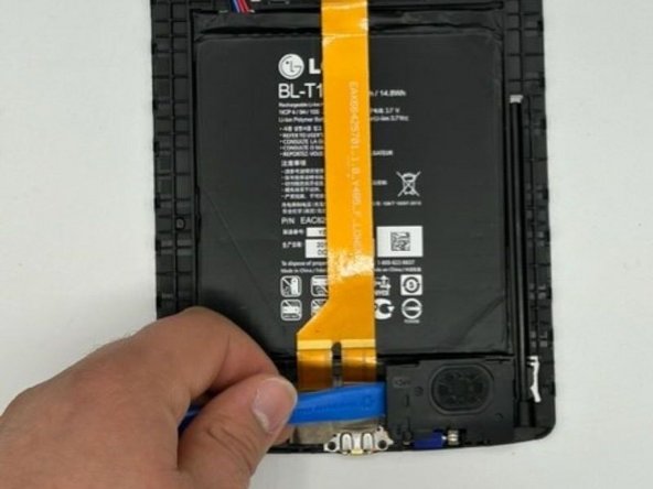 LG G Pad F 8.0 Speaker Replacement, Speaker: step 3, image 1 of 2