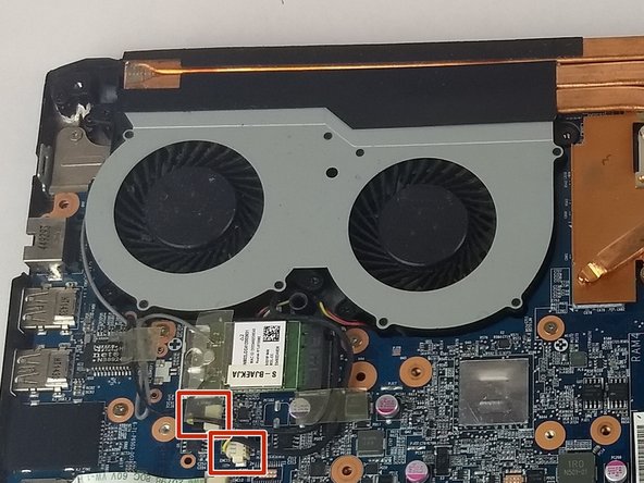Hasee Z7M-i78172D1 Graphic Card Fan Replacement, Graphic Card Fan: step 3, image 2 of 3