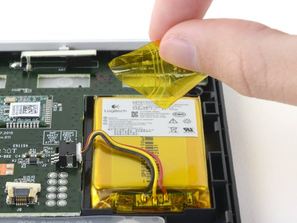 Logitech K830 Battery Replacement, Disconnect the battery: step 21, image 2 of 2