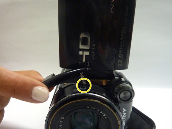 Sony Handycam HDR-XR500V Door Replacement: crwdns2935265:03crwdnd2935265:03crwdnd2935265:03crwdne2935265:0