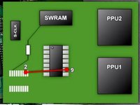 Super Nintendo 50/60 Hz Switchless Mod + LED Mod