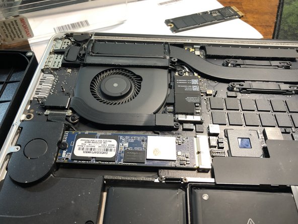 Mac Laptop SSD Replacement: step 7, image 2 of 3