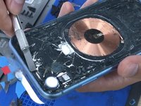 An easy way to replace a broken rear glass on an iPhone XR