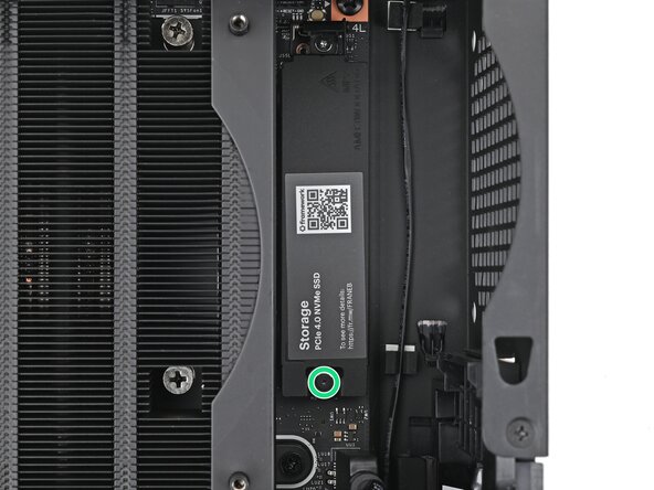 Framework Desktop DIY Edition Quick Start Guide, Loosen the primary storage screw: crwdns2935265:08crwdnd2935265:02crwdnd2935265:03crwdne2935265:0