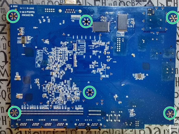 Desmontaje de Zyxel firewall usg 50, Tarjeta madre: crwdns2935265:04crwdnd2935265:02crwdnd2935265:03crwdne2935265:0