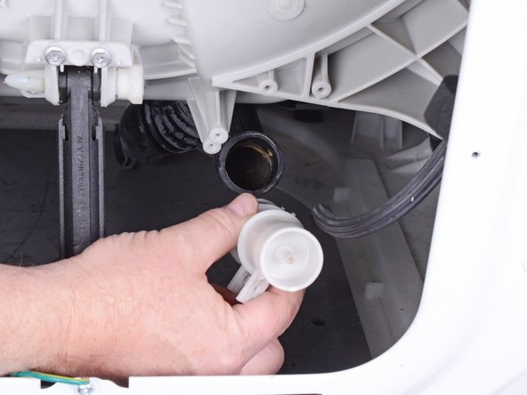 LG Front Load Washing Machine Pump Hose Replacement, Remove the air dome: crwdns2935265:034crwdnd2935265:02crwdnd2935265:02crwdne2935265:0