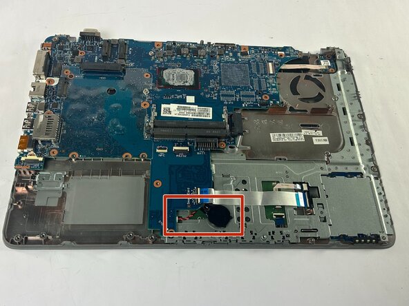 HP ProBook 640 G3 Motherboard Battery Replacement, Motherboard Battery: step 12, image 1 of 2