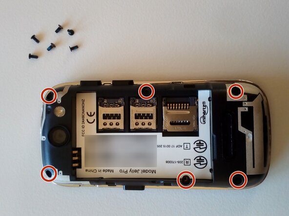 Disassembling Unihertz Jelly (Pro) Mainboard | UART Access, Remove screws: crwdns2935265:02crwdnd2935265:01crwdnd2935265:01crwdne2935265:0
