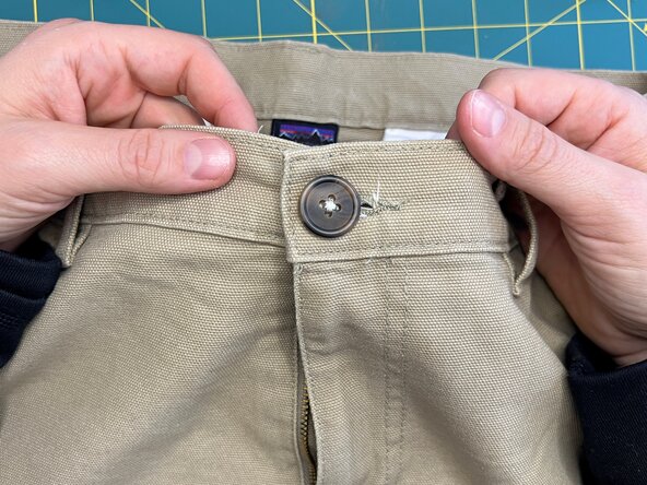 Sew a Button onto Heavy Fabric, Quality check: crwdns2935265:012crwdnd2935265:03crwdnd2935265:03crwdne2935265:0