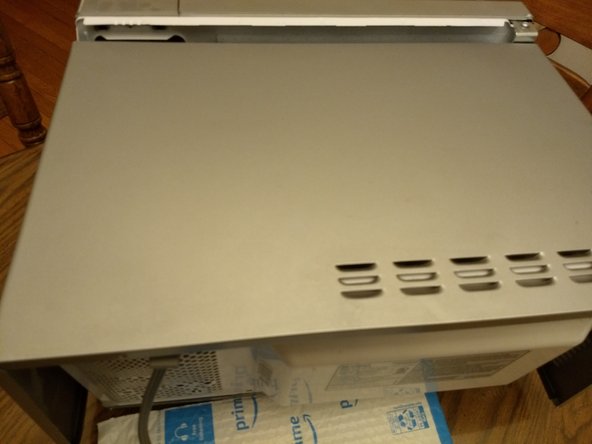 Sharp Microwave Door Switch Replacement, Remove the screws (5 in number)): step 3, image 3 of 3