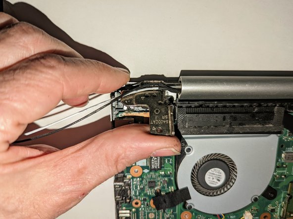 ASUS VivoBook S400C Motherboard Replacement, Disconnect the Hinges: crwdns2935265:015crwdnd2935265:02crwdnd2935265:02crwdne2935265:0