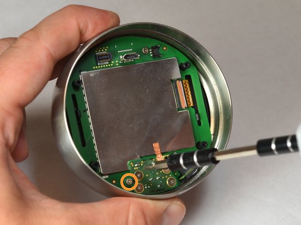 Nest Learning Thermostat 2nd Generation Auto-Away Sensor Replacement, Remove screws: crwdns2935265:09crwdnd2935265:02crwdnd2935265:02crwdne2935265:0