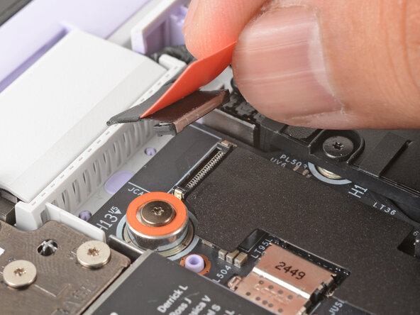Framework Laptop 12 Mainboard Replacement, Disconnect the webcam cable: 25 단계, 이미지 2개 중 2개