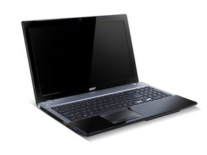 Acer laptop blue store light flashing