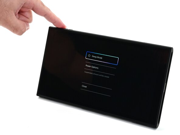 Nintendo Switch 2 Back Cover Replacement, Power off the console: crwdns2935265:01crwdnd2935265:01crwdnd2935265:03crwdne2935265:0