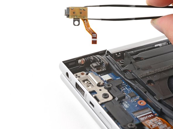 HP EliteBook 845 G9 USB Board Replacement, Remove the audio jack: crwdns2935265:010crwdnd2935265:03crwdnd2935265:03crwdne2935265:0