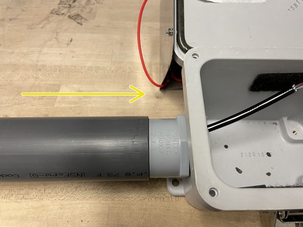 GI Node with Pressure Transducer Assembly, Attach the pipes and sensors: step 19, image 2 of 2