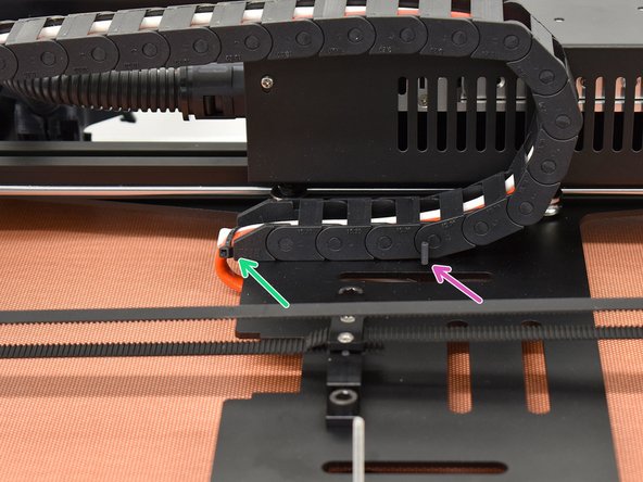 Raptor 2 / T REX 3 Cable Chain Update, Reassembly 1c.: crwdns2935265:011crwdnd2935265:02crwdnd2935265:03crwdne2935265:0