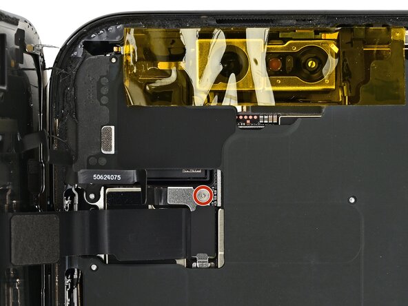 iPhone Air Screen Replacement, Remove the connector cover: crwdns2935265:014crwdnd2935265:01crwdnd2935265:01crwdne2935265:0