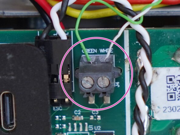 Kaffelogic Nano 7/LINK (A/B/C-N Serial) Mainboard Replacement, Disconnect the thermocouple: adım 8, 2 resimden 1.
