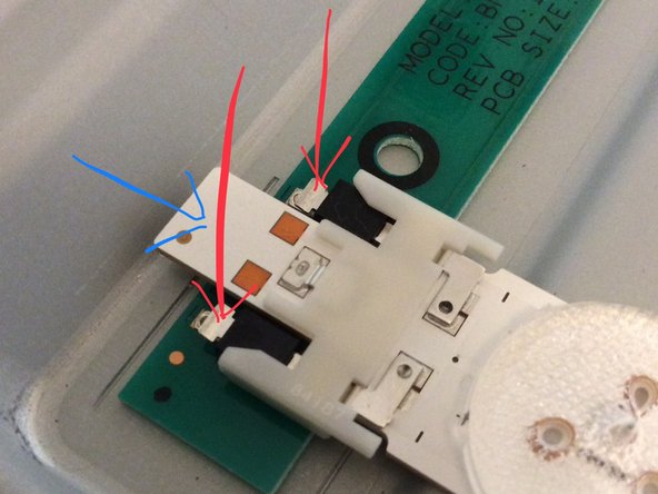 Samsung TV UE40MU5120KXXU LED backlight strips Replacement: stap 0, afbeelding 1 van 3