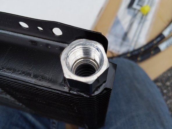 Vixen 21 Oil Cooler Replacement: шаг 7, изображение 2 из 2