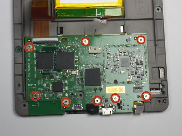 Kindle 7th Generation Motherboard Replacement: crwdns2935265:09crwdnd2935265:02crwdnd2935265:02crwdne2935265:0