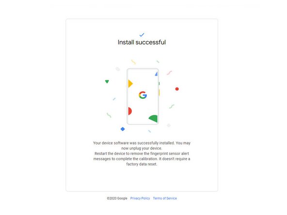 How to Calibrate the Fingerprint Sensor in your Google Pixel Phone: crwdns2935265:03crwdnd2935265:02crwdnd2935265:03crwdne2935265:0