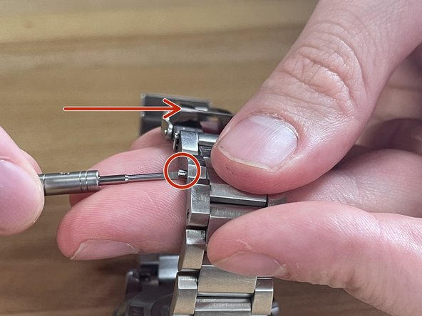 Helm Khuraburi Watch Adjustment and Sizing Guide, Reassembling the Bracelet Links: crwdns2935265:06crwdnd2935265:02crwdnd2935265:03crwdne2935265:0