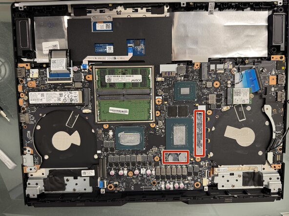 Legion Legion Pro 7 16IAX10H Repaste: step 9, image 1 of 1