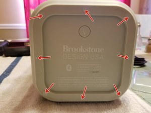 Brookstone Big Blue Party 360 Speaker Battery Replacement iFixit