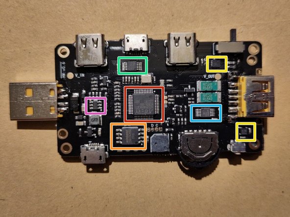 Fnirsi FNB58 USB tester Teardown, Reverse engineering: crwdns2935265:04crwdnd2935265:03crwdnd2935265:03crwdne2935265:0