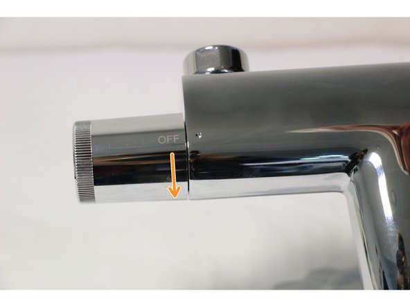 Changing the Bath NF SIRYO CHROME thermostatic cartridge, Replacing and adjusting the stop ring: crwdns2935265:05crwdnd2935265:02crwdnd2935265:03crwdne2935265:0