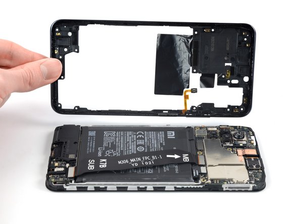 Xiaomi Redmi Note 10S Battery Replacement, Remove the midframe: crwdns2935265:020crwdnd2935265:02crwdnd2935265:03crwdne2935265:0