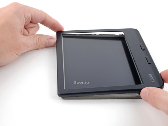 Kobo Libra Colour Front Cover Replacement, Remove the front cover: crwdns2935265:014crwdnd2935265:02crwdnd2935265:03crwdne2935265:0